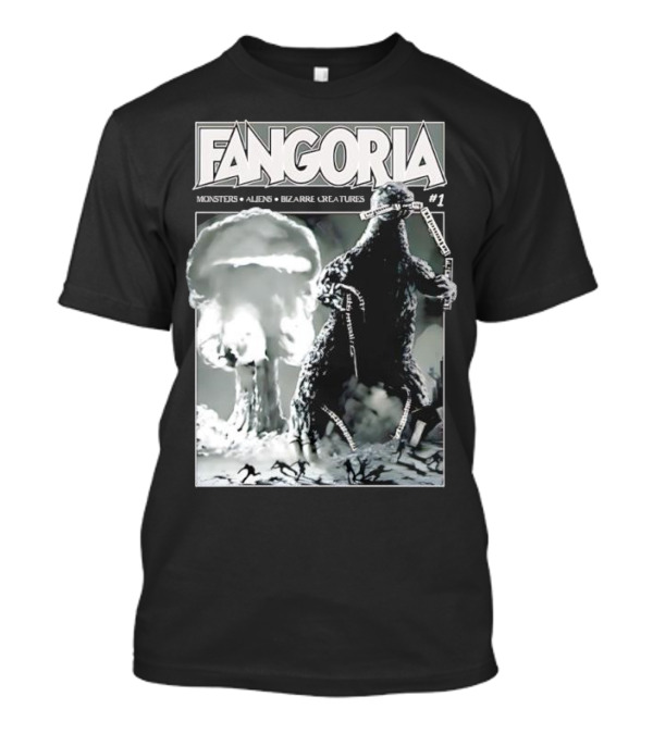 Fangoria Monsters Aliens Bizarre Creatures Godzilla T-Shirt