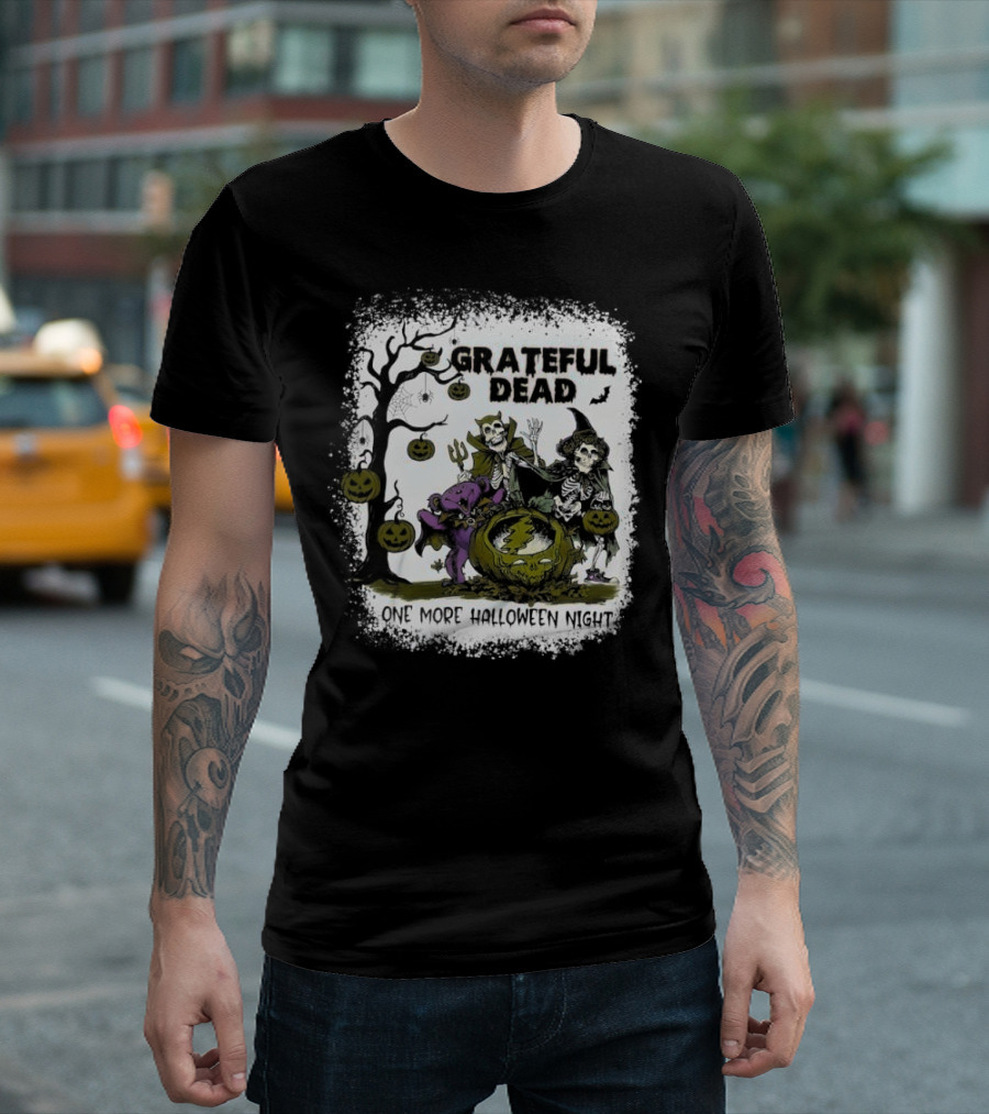Grateful Dead One More Halloween Night 2025 Funny T-Shirt