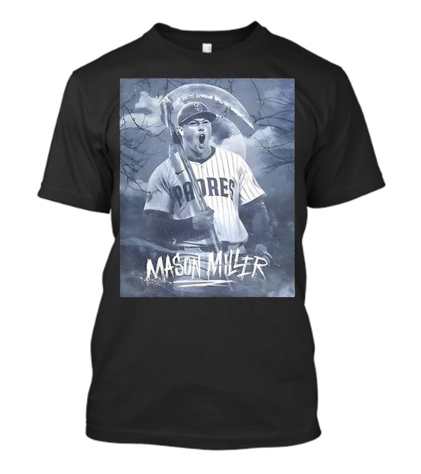 Mason Miller Padres Halloween Baseball 2025 T-Shirt