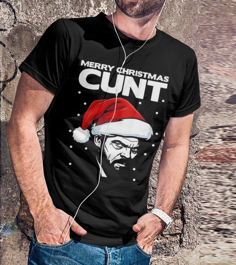 Merry Christmas Cunt Tyrion Lannister Santa Hat A Song Of Ice And Fire T-Shirt