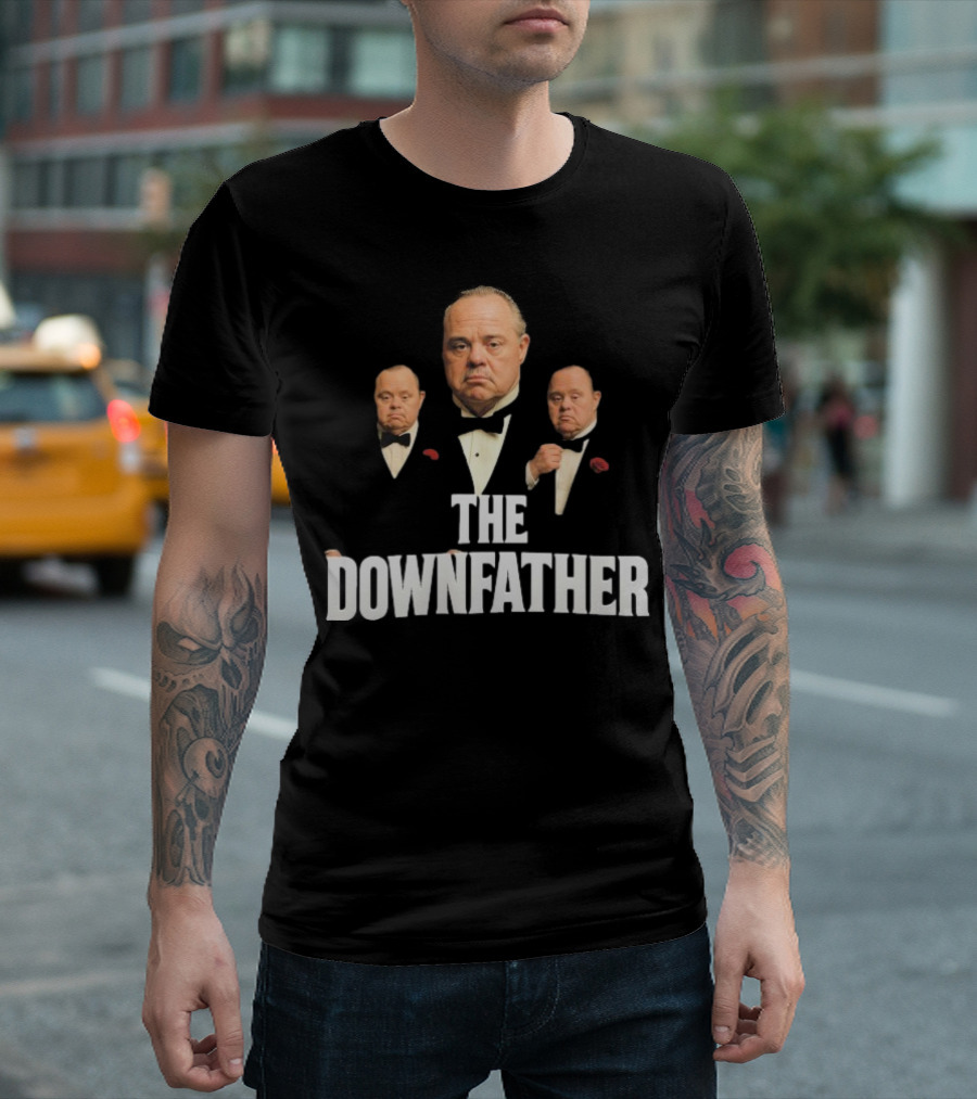 The Downfather Parody The Godfather Tuxedo Trio T-Shirt