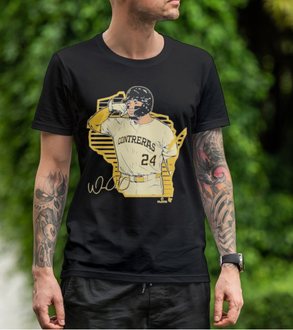 William Contreras Call The Pen 24 Baseball Art T-Shirt