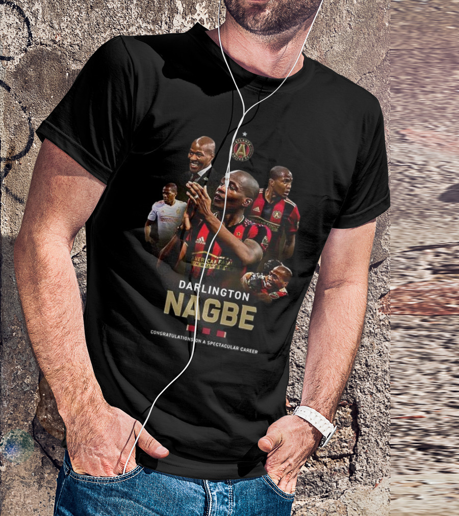 Atlanta United FC Darlington Nagbe Congratulations On A Spectacular Career T-Shirt