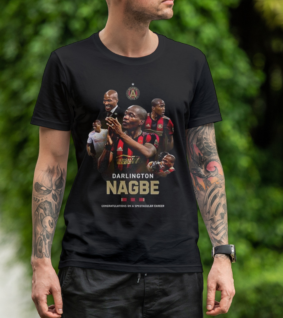 Atlanta United FC Darlington Nagbe Congratulations On A Spectacular Career T-Shirt