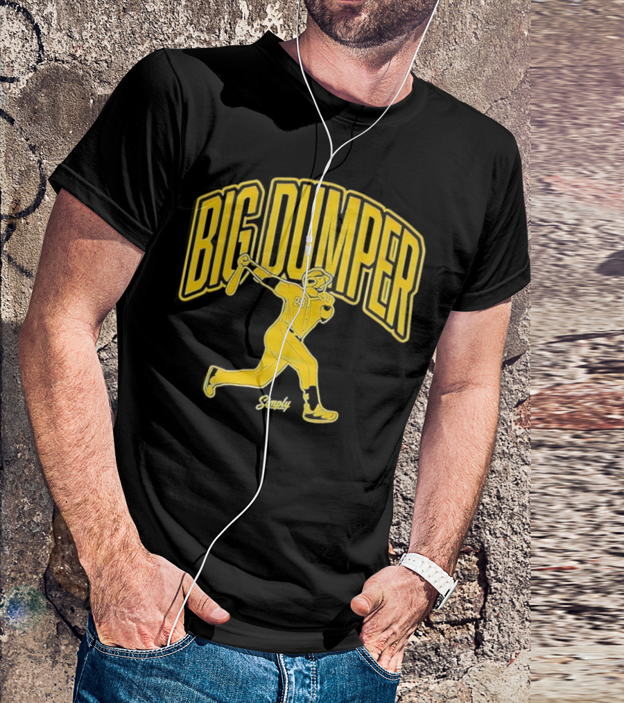 Big Dumper Baseball 29 Royal Characters T-Shirt