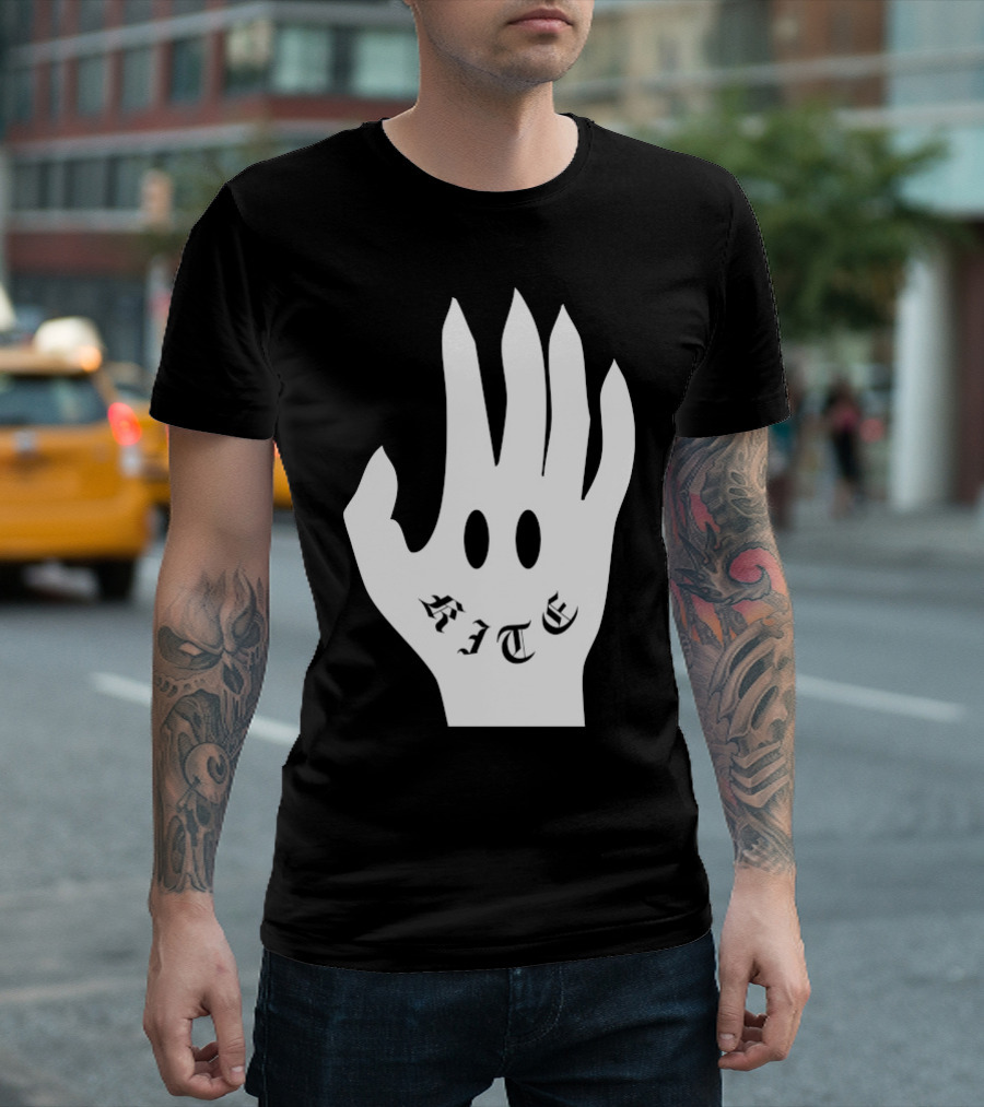 Kite Smile Hand By Stefan Fält T-Shirt
