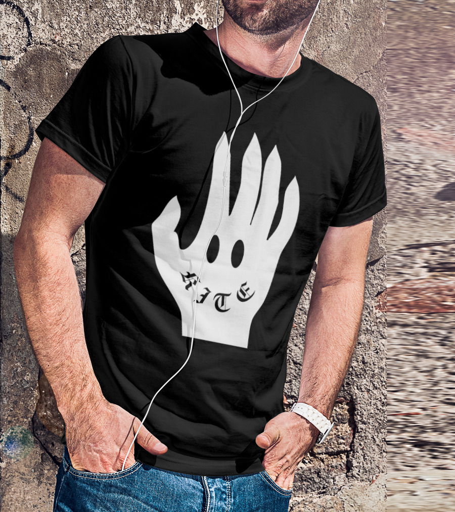Kite Smile Hand By Stefan Fält T-Shirt