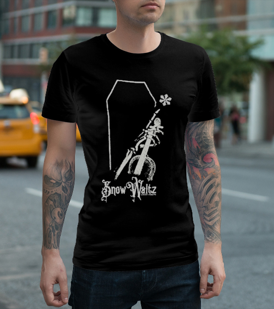 Lindsey Stirling Snow Waltz Coffin And Violin Snowflake T-Shirt