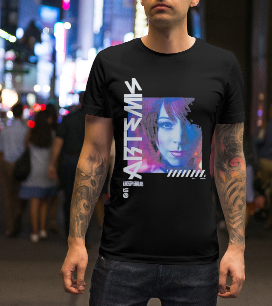 Lindsey Stirling Artemis Vertical Portrait T-Shirt