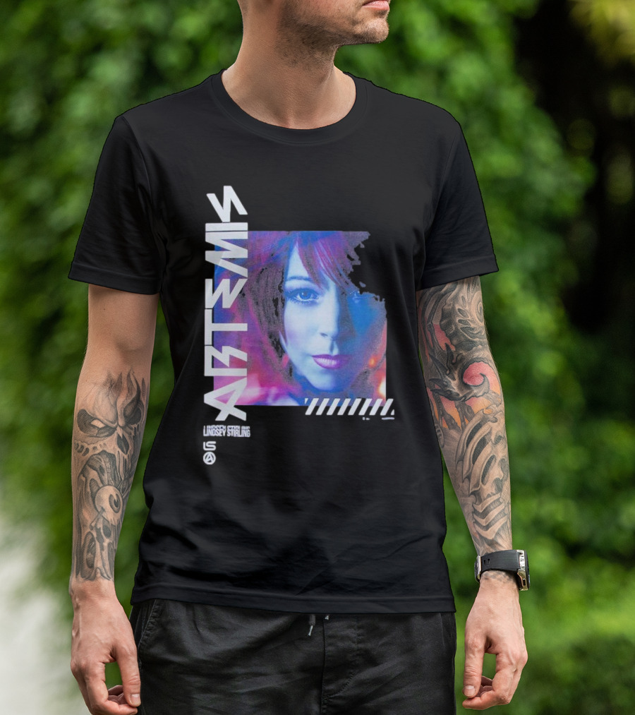 Lindsey Stirling Artemis Vertical Portrait T-Shirt