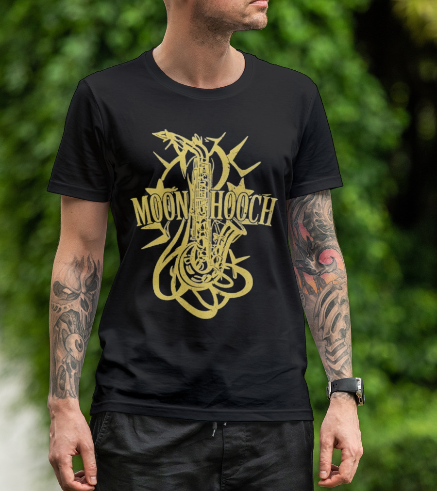 Moon Hooch Saxophone Burst Yellow Graphic T-Shirt