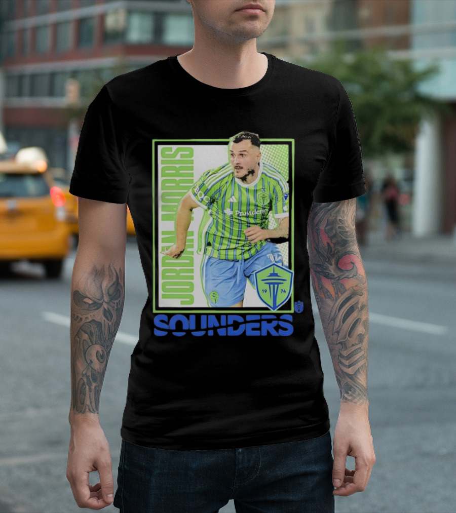 Seattle Sounders FC Jordan Morris 1974 Providence Ultras Image T-Shirt