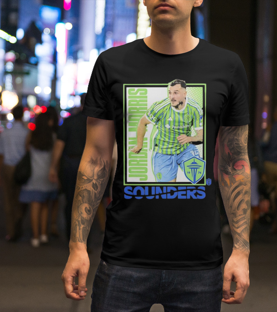 Seattle Sounders FC Jordan Morris 1974 Providence Ultras Image T-Shirt