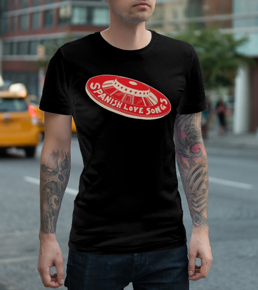 Spanish Love Songs UFO Saucer Red T-Shirt