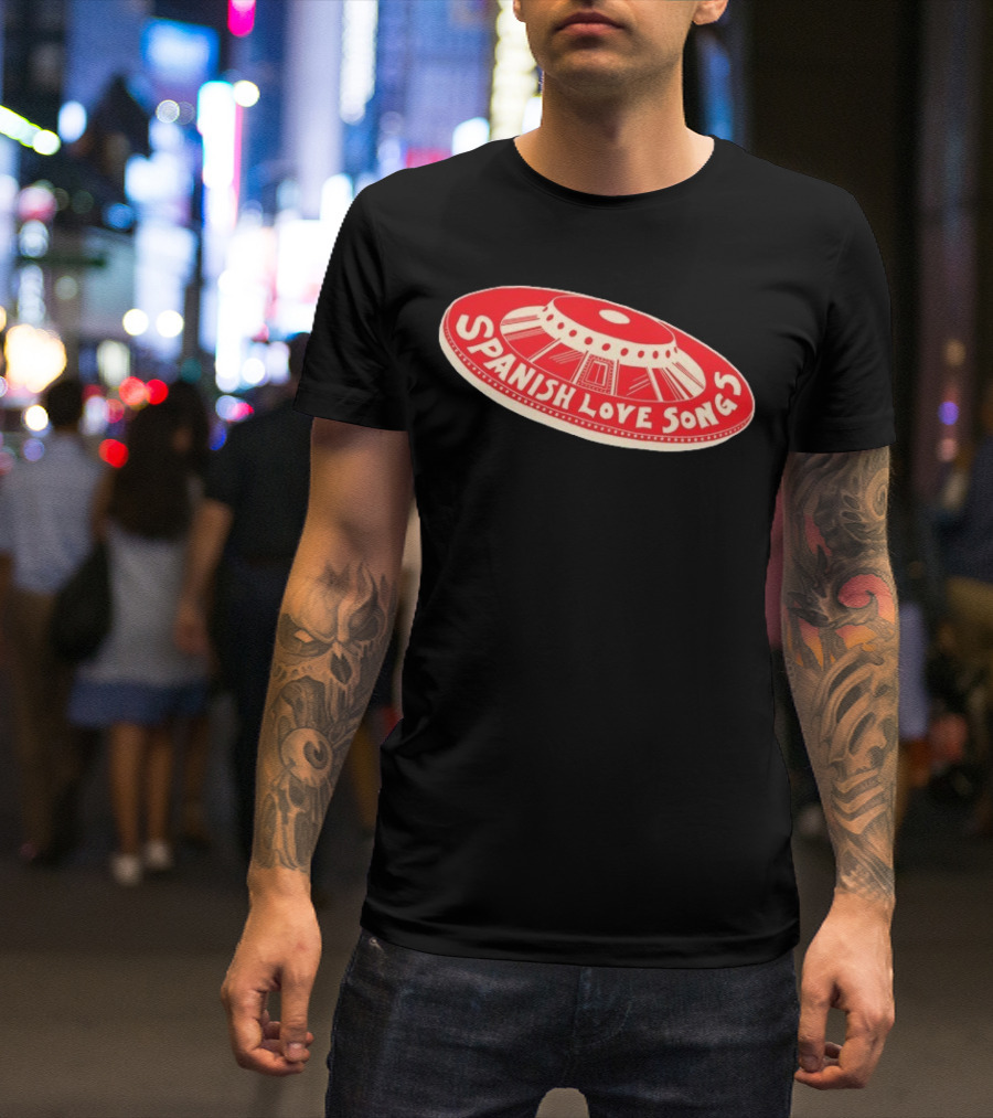 Spanish Love Songs UFO Saucer Red T-Shirt