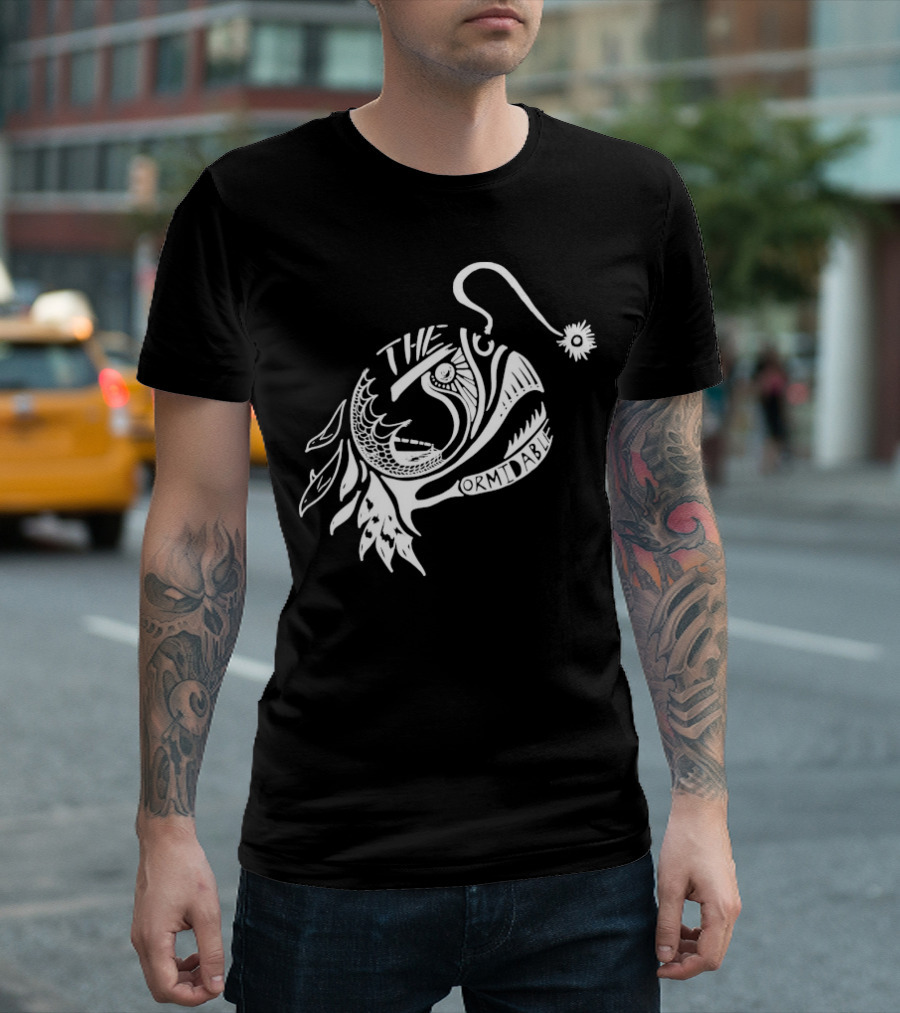 The Joy Formidable MC Fish Unique Anglerfish Art T-Shirt