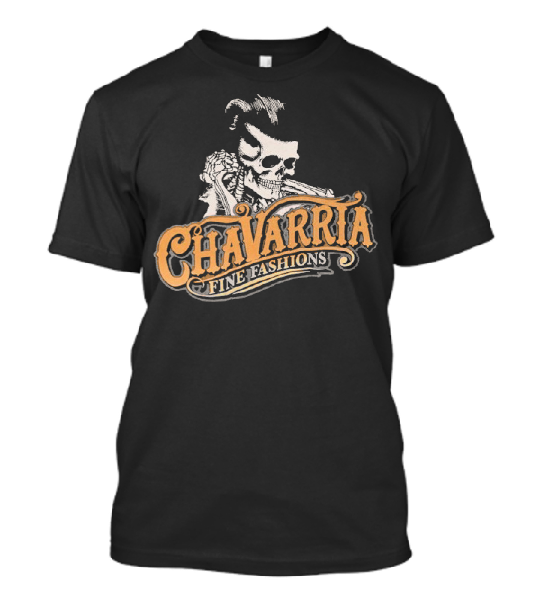 Chavarria Fine Fashions Pomade Skull Style T-Shirt