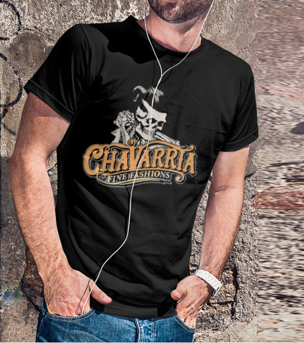 Chavarria Fine Fashions Pomade Skull Style T-Shirt