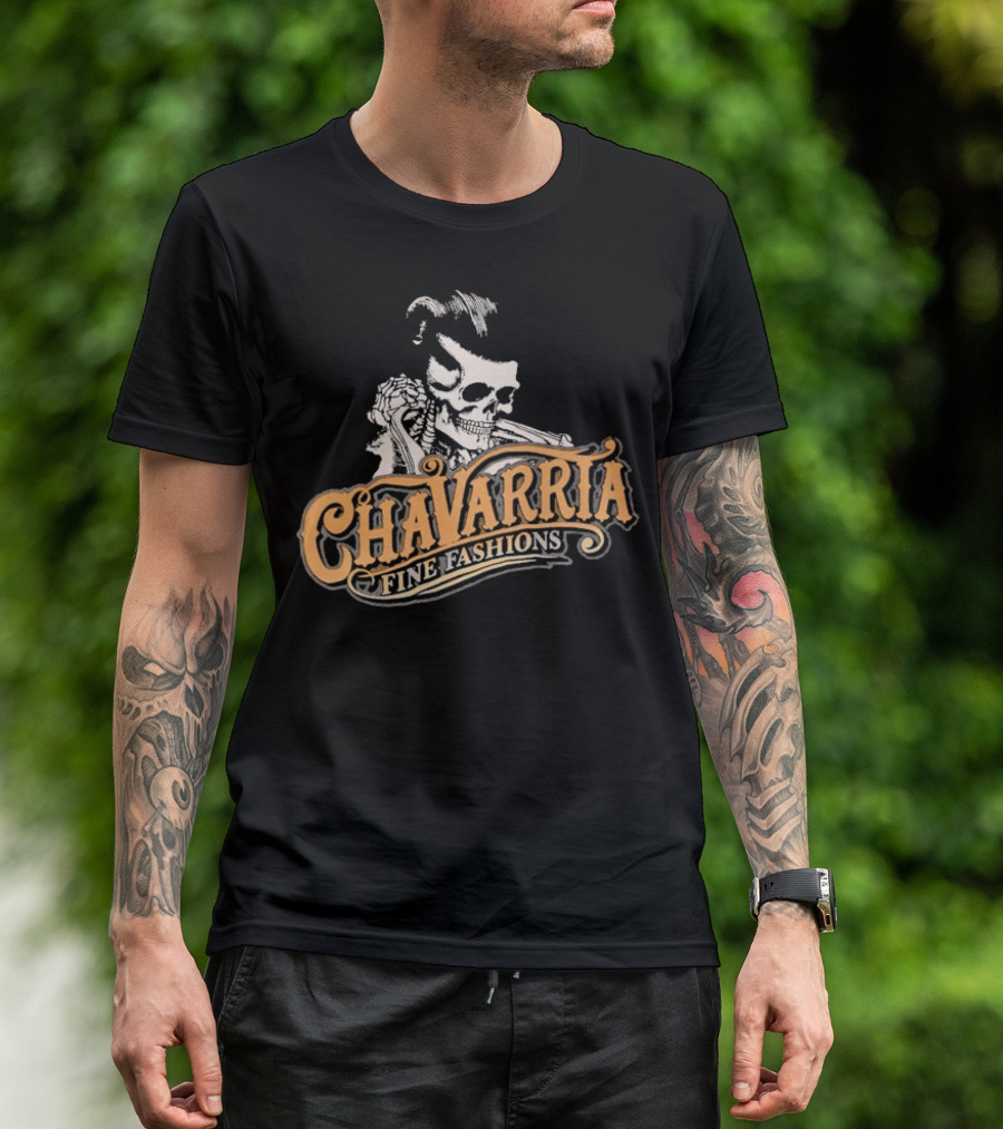 Chavarria Fine Fashions Pomade Skull Style T-Shirt