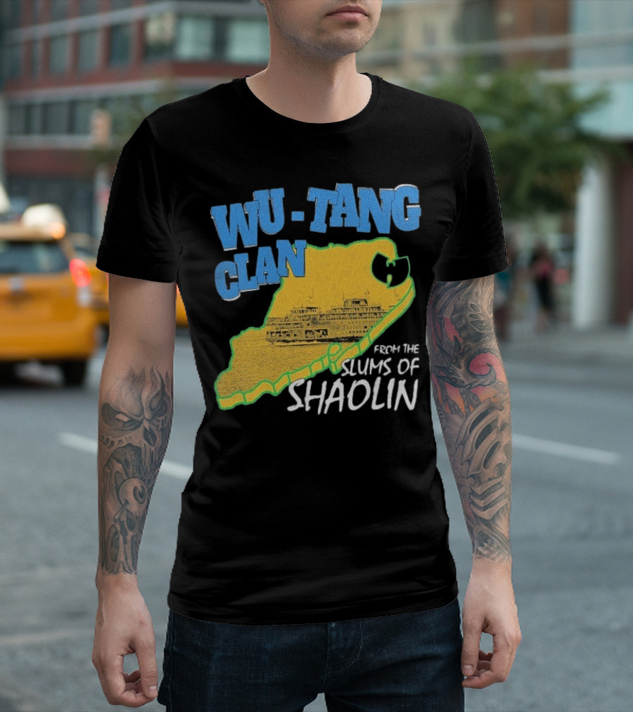 Wu-Tang Clan Staten Island From The Slums Of Shaolin T-Shirt