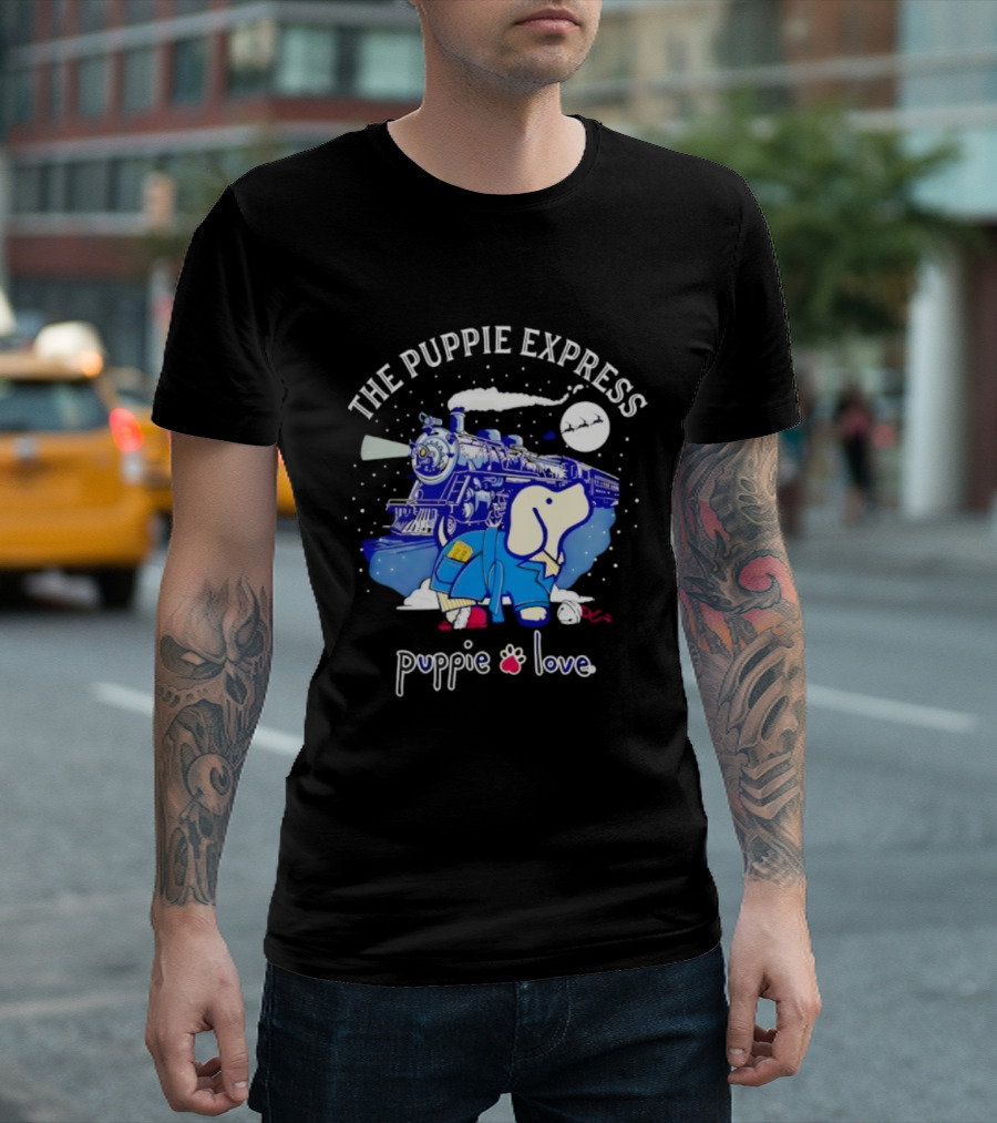 The Puppie Express Puppy Love Train Adventure T-Shirt