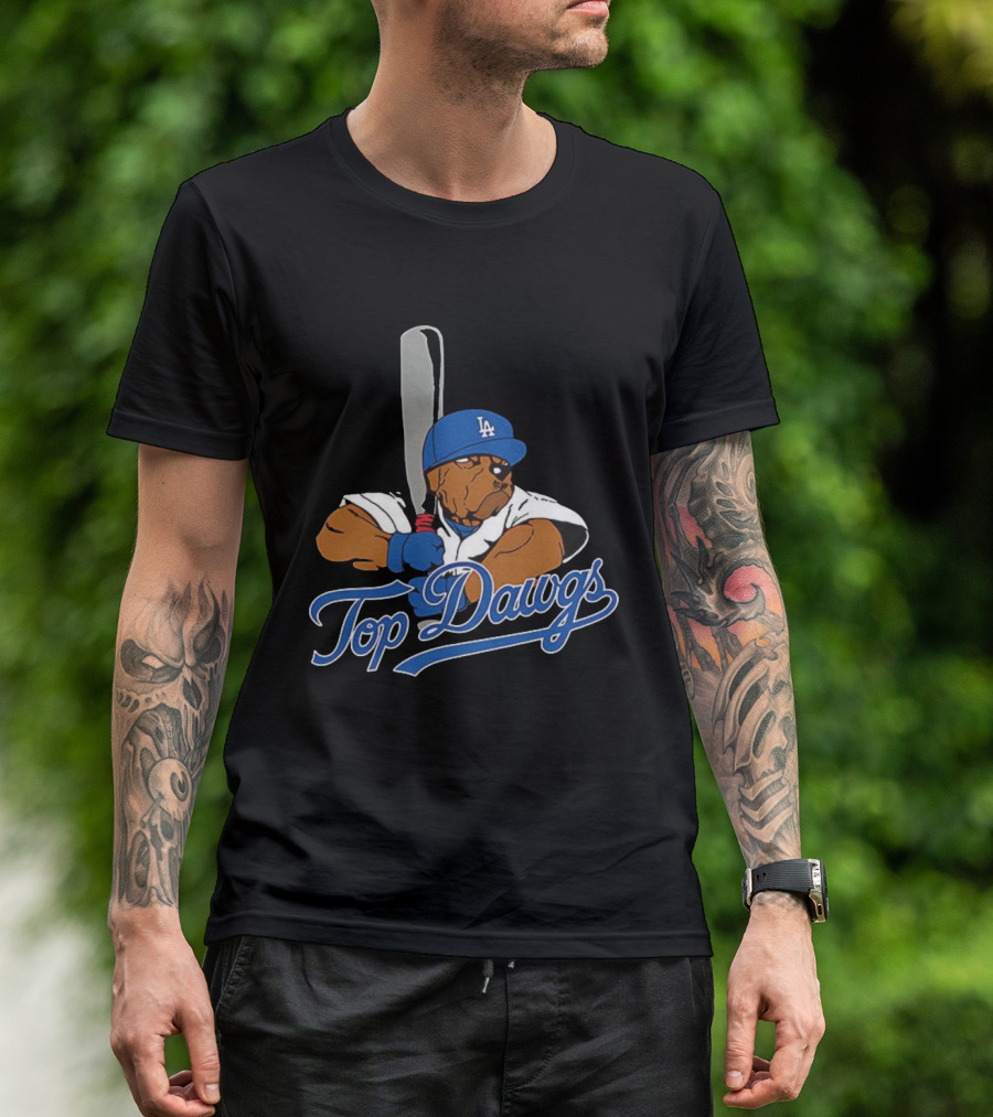 Top Dawgs LA Dodgers 2025 World Series Champion T-Shirt