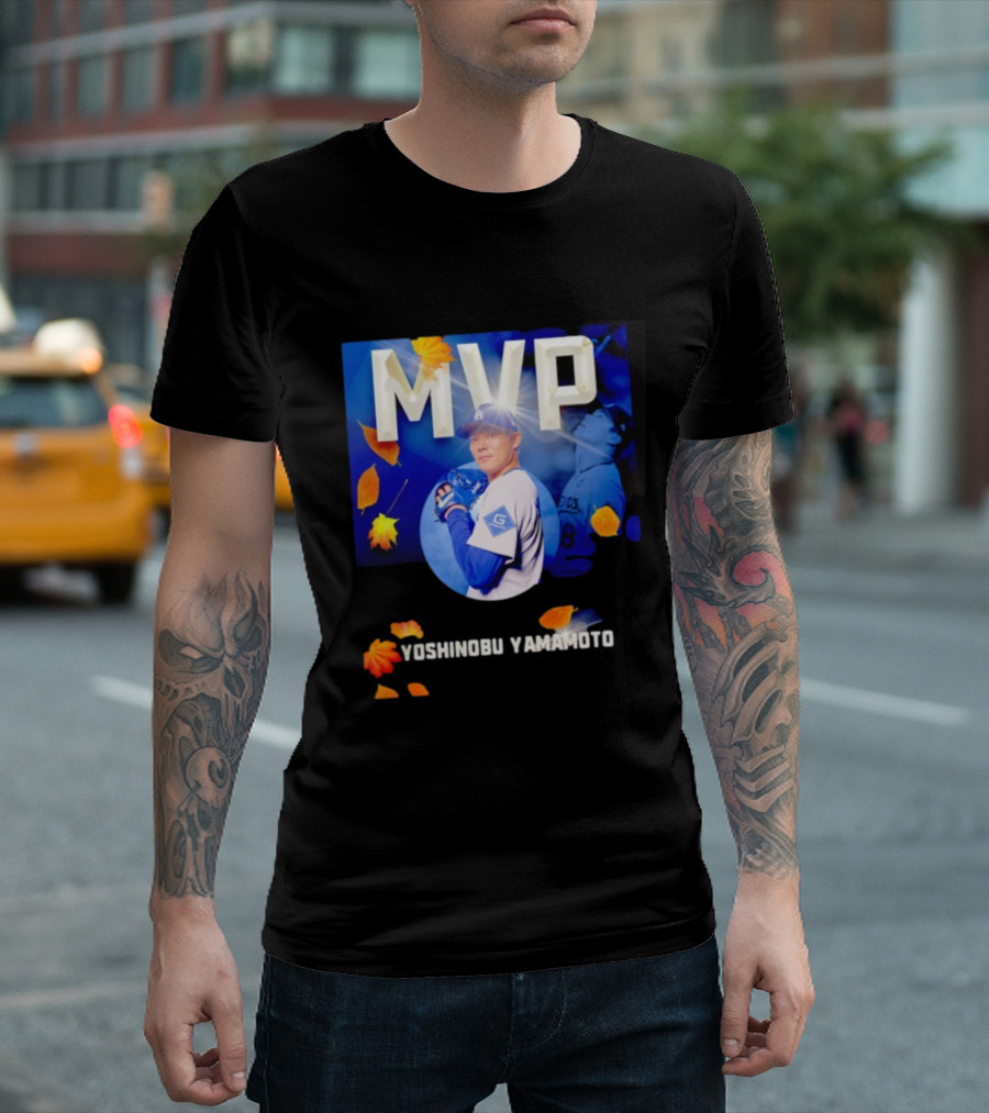 MVP Yoshinobu Yamamoto Los Angeles Dodgers Baseball 2025 World Series T-Shirt