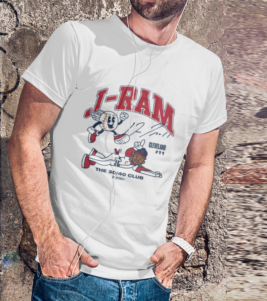 J-Ram The 30/30 Club Cartoon Signature Guardians #11 T-Shirt