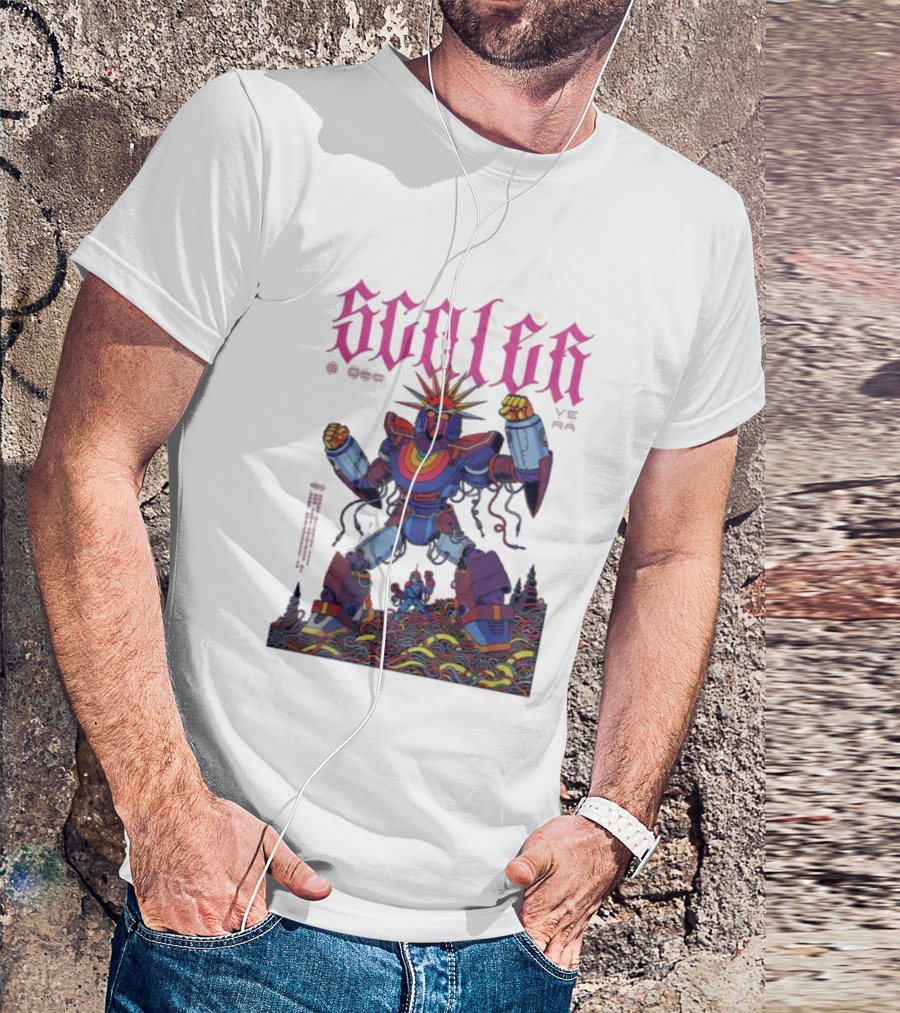 Scaler Groningen Netherlands 2025 Event VERA December 6 Retro Robot Art T-Shirt