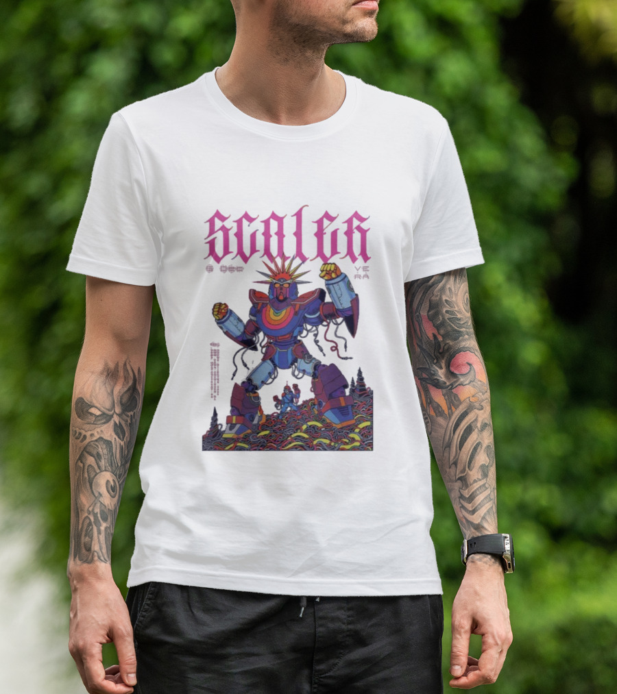 Scaler Groningen Netherlands 2025 Event VERA December 6 Retro Robot Art T-Shirt