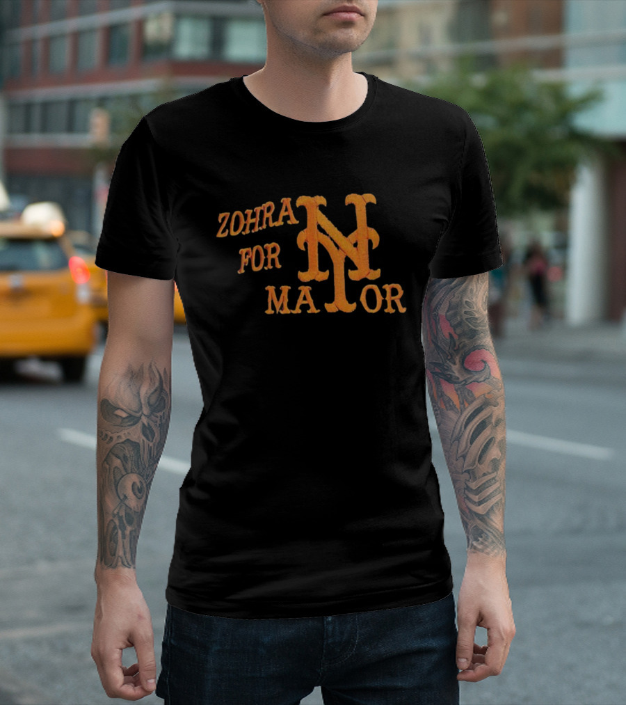 Zohran For Mayor NY✭Mets Style T-Shirt