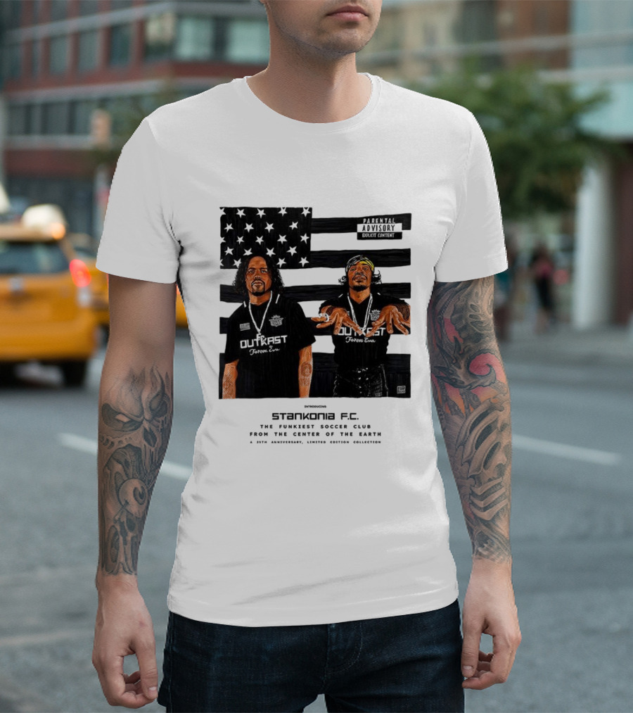 Stankonia Funky Vibes Center Of The Earth Soccer Club T-Shirt