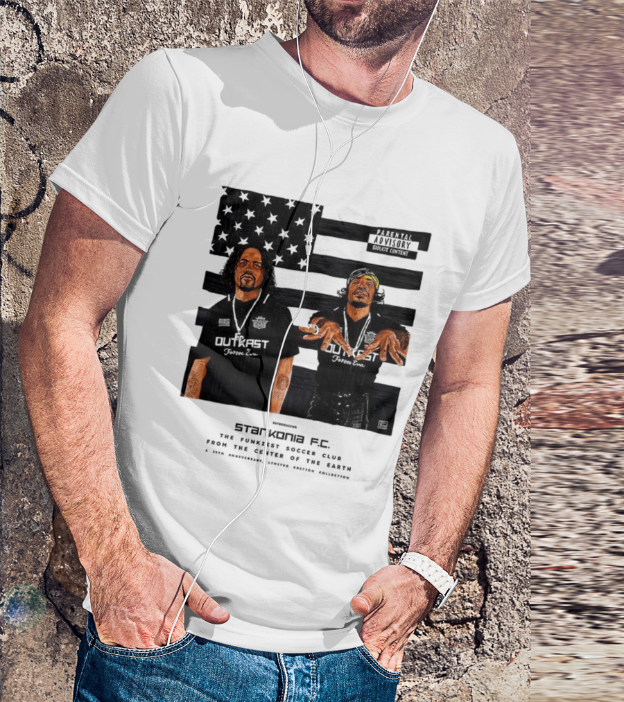Stankonia Funky Vibes Center Of The Earth Soccer Club T-Shirt