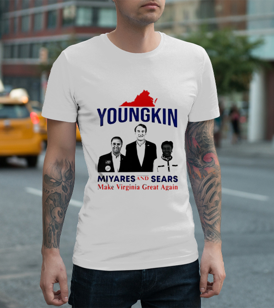 Youngkin Miyares Sears Make Virginia Great Again T-Shirt