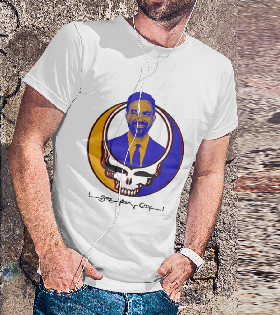 Steal Your Face X Zohran Mamdani Logo T-Shirt