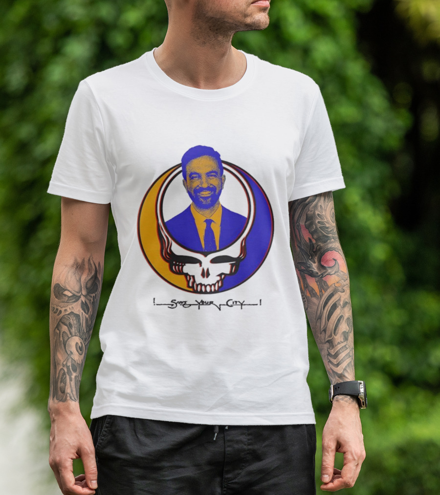Steal Your Face X Zohran Mamdani Logo T-Shirt