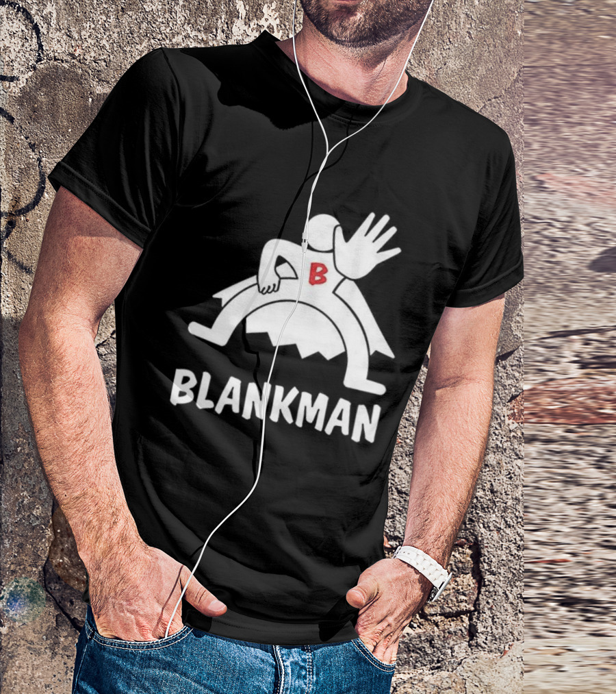 BLANKMAN Superhero B Emblem T-Shirt