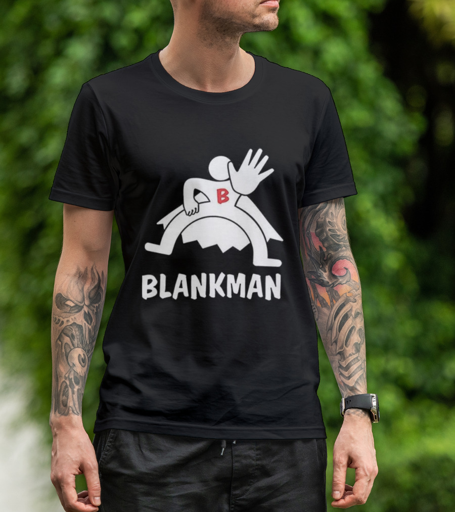 BLANKMAN Superhero B Emblem T-Shirt