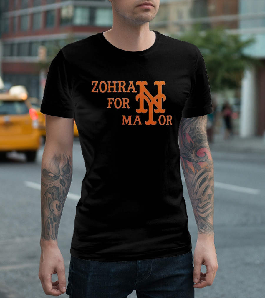 ZOHRAN FOR MAYOR NEW YORK METS NY T-Shirt