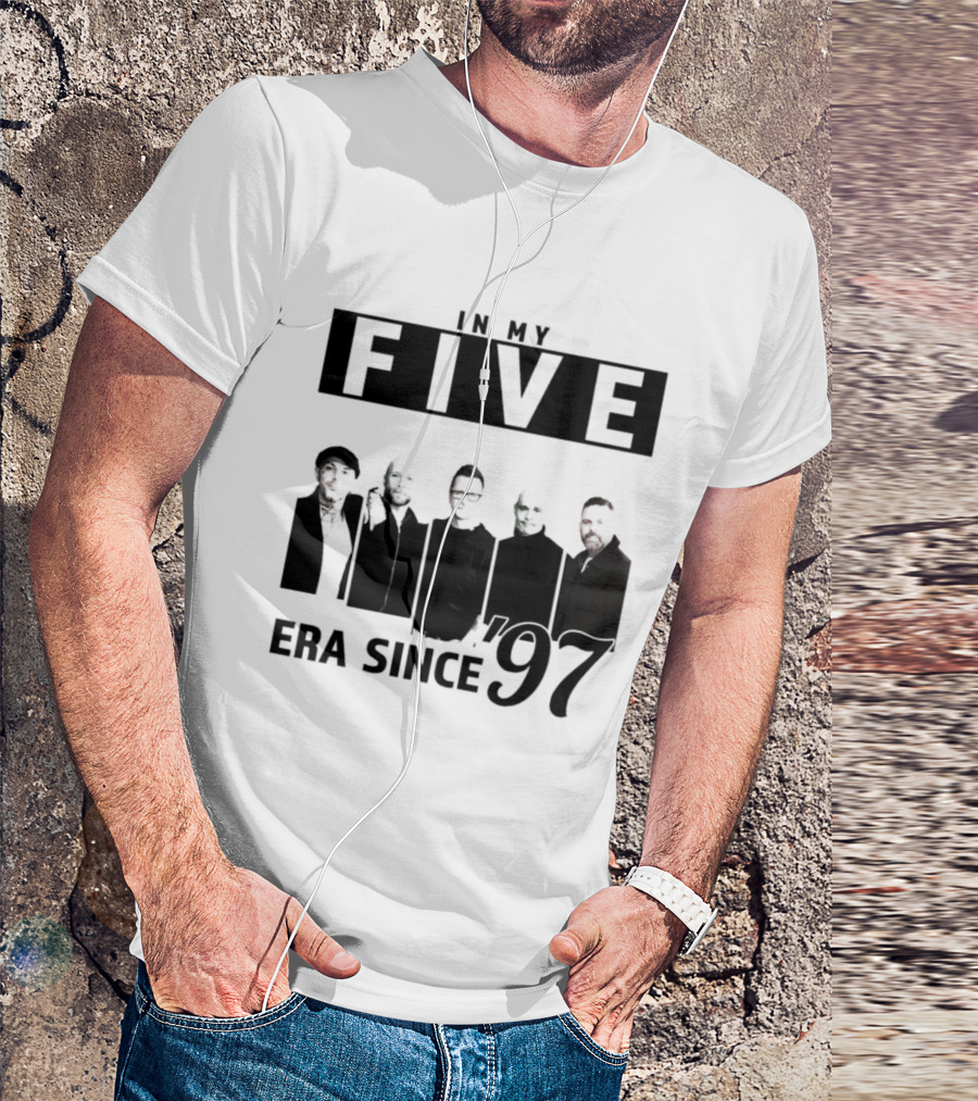 FIVE Boyband My Era Since 97 Concert T-Shirt