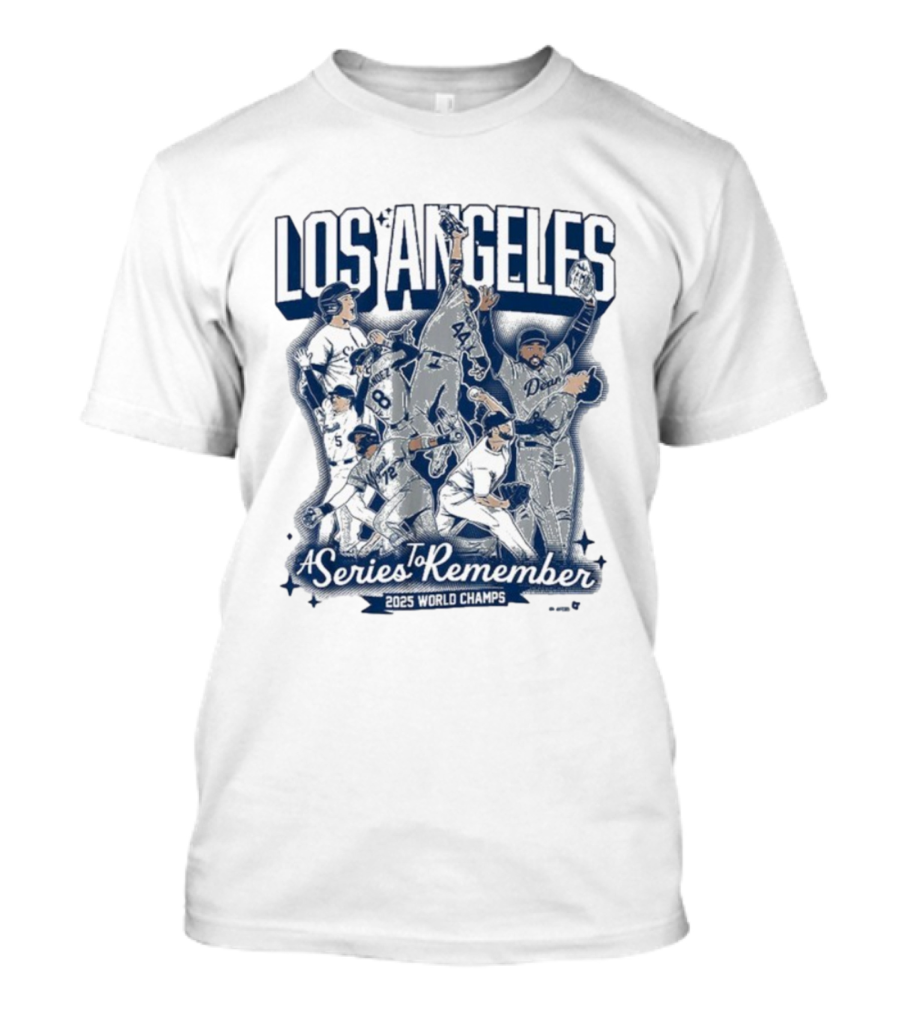 Los Angeles Dodgers A Series To Remember 2025 World Champs T-Shirt