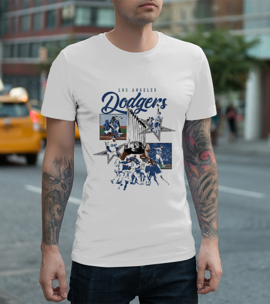 Los Angeles Dodgers World Series Champions 2025 MLB Baseball T-Shirt