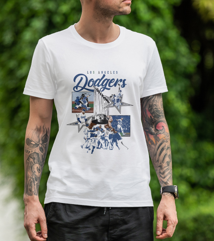 Los Angeles Dodgers World Series Champions 2025 MLB Baseball T-Shirt