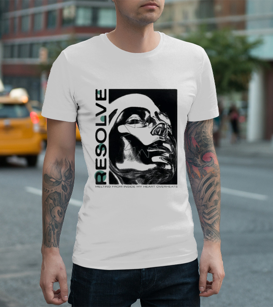 Resolve Melting From Inside My Heart Overheats Mannequin T-Shirt