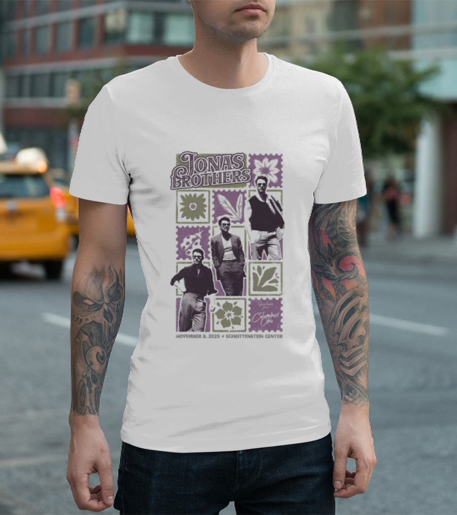 Jonas Brothers 2025 Value City Arena Columbus OH Nov 08 T-Shirt
