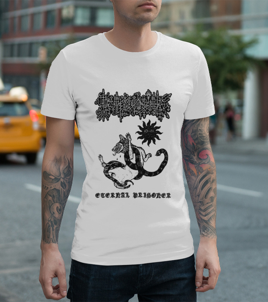 Труп Колдуна Warlock Corpse Serpent Sun Eternal Prisoner T-Shirt
