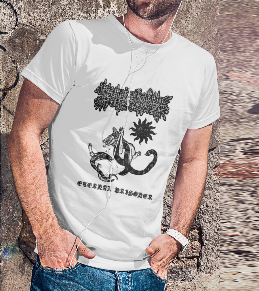 Труп Колдуна Warlock Corpse Serpent Sun Eternal Prisoner T-Shirt