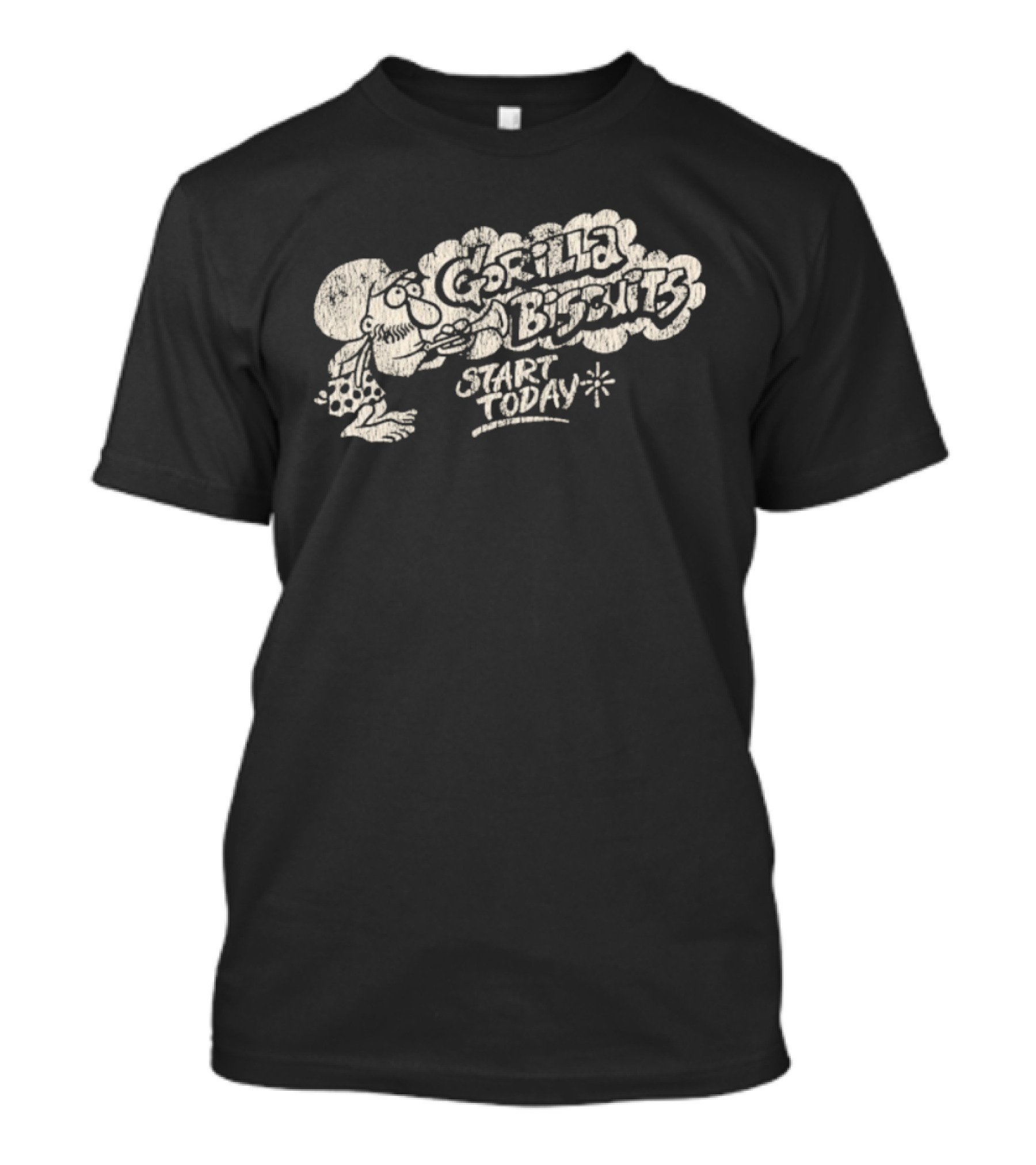 Gorilla Biscuits Start Today Crucial Character Graphic GB-Q T-Shirt