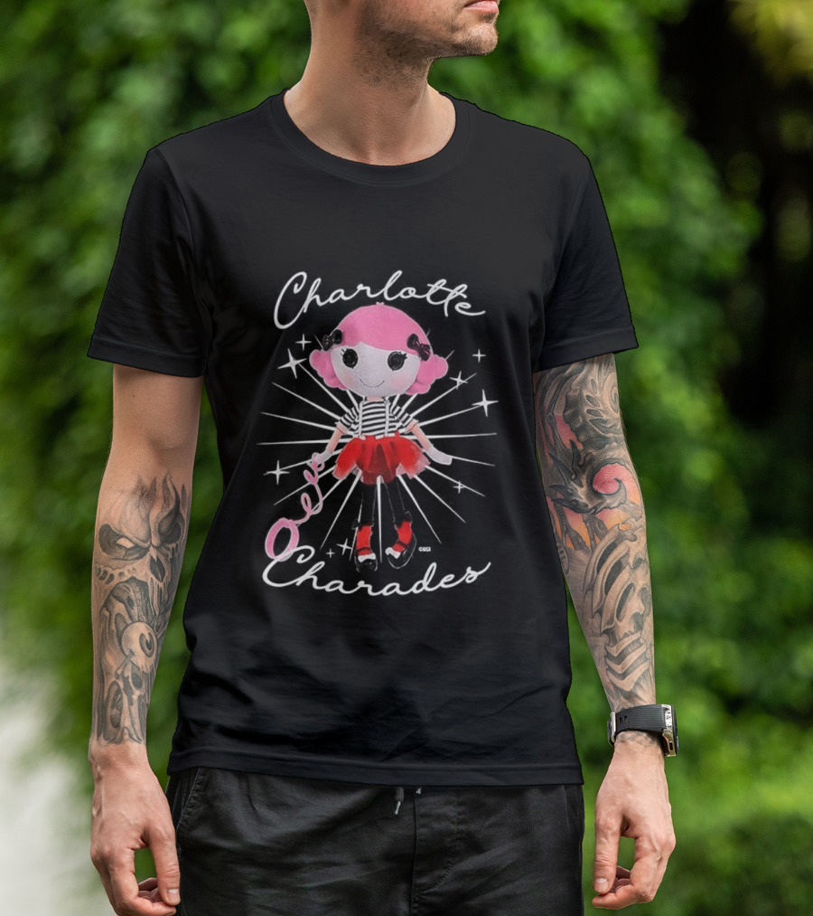Lalaloopsy Charlotte Charades Pink Hair Red Skirt Character T-Shirt