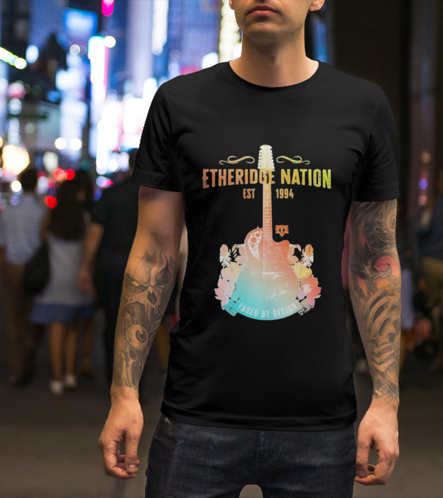 Etheridge Nation Est 1994 Faded By Design T-Shirt